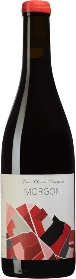 En glasflaska med Domaine Louis-Claude Desvignes Corcelette 2023, ett rött vin från Bourgogne i Frankrike