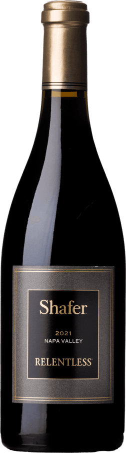 En glasflaska med Egon Müller Scharzhof QbA Riesling 2022, ett rött vin från Kalifornien i USA