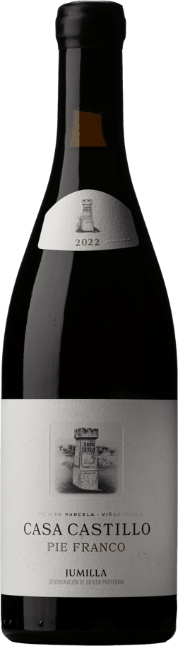 En lättare glasflaska med Alain Brumont Château Bouscassé Vieilles Vignes 2020, ett rött vin från Murcia i Spanien