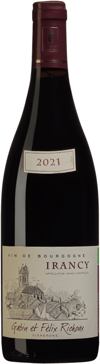 En glasflaska med Bodega Catena Zapata Catena Alta Chardonnay, ett rött vin från Bourgogne i Frankrike