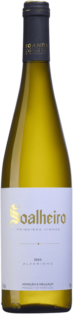 En lättare glasflaska med Max Ferd Richter Wehlener Sonnenuhr Riesling Kabinett 2022, ett vitt vin från Vinho Verde i Portugal