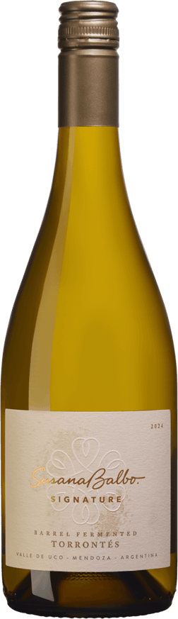 En glasflaska med Weingut Markus Molitor Wehlener Klosterberg 2020, ett vitt vin från Cuyo i Argentina