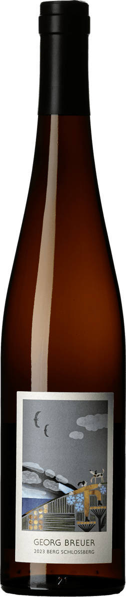 En glasflaska med Domaine Pellé Menetou-Salon Morogues Blanc 2022, ett vitt vin från Rheingau i Tyskland