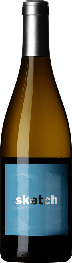 En glasflaska med Sandhi Sta Rita Hills Pinot Noir 2021, ett vitt vin från Spanien