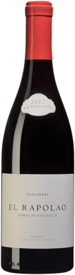 En glasflaska med Craggy Range Gimblet Gravel Single vineyard Syrah 2019, ett rött vin från Kastilien-León i Spanien