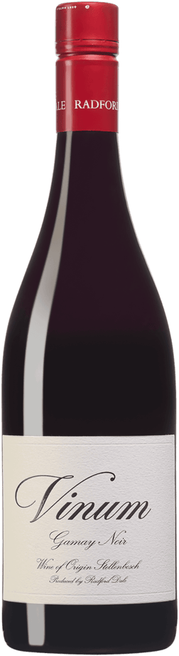 En lättare glasflaska med Domaine Cordier Saint-Veran Clos à la Côte 2022, ett rött vin från Western Cape i Sydafrika