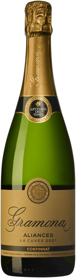 En glasflaska med William Fevre Chablis PC Montee de Tonnerre 2021, en mousserande från Spanien