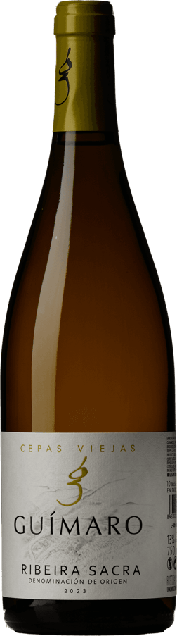 En glasflaska med Domaine L'Aigle À Deux Têtes Les Clous Naturé 2022, ett vitt vin från Galicien i Spanien